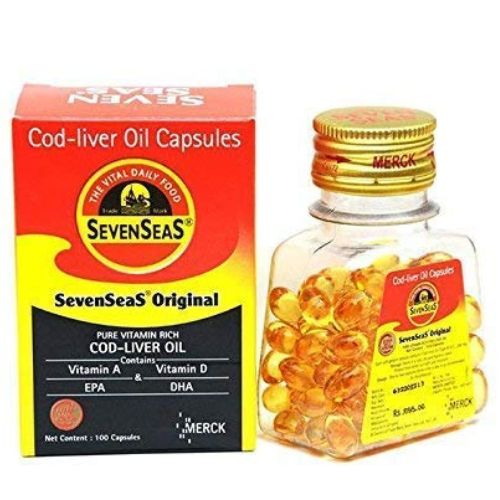 Seven Seas Original Cod Liver Oil 100 Capsules