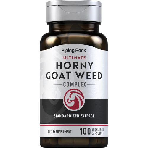Piping Rock Ultimate Horny Goat Weed Complex 100 Vegetarian Capsules