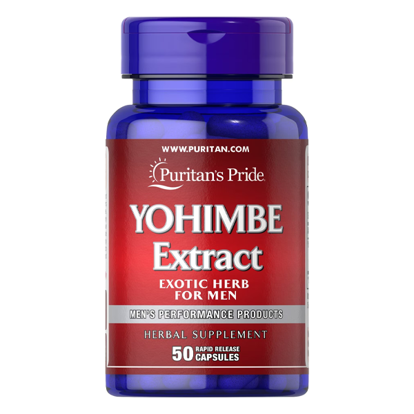 Puritan’s Pride Yohimbe Extract 1000mg 50 Capsules