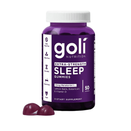 Goli Nutritional Supplement Extra Strength Sleep Gummy 10mg Melatonin 50 Count