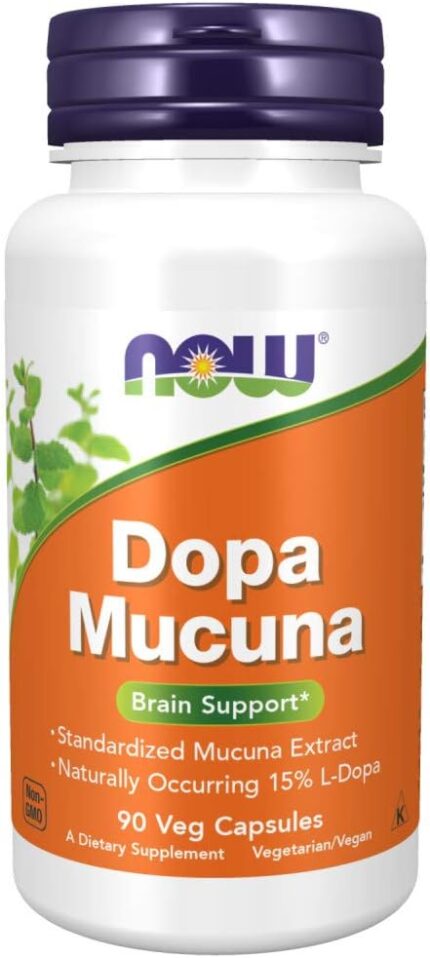 Now Foods Dopa Mucuna 90 Veg Capsules
