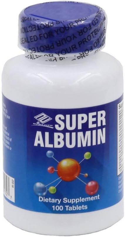 Nu health Super Albumin 100 Tablets