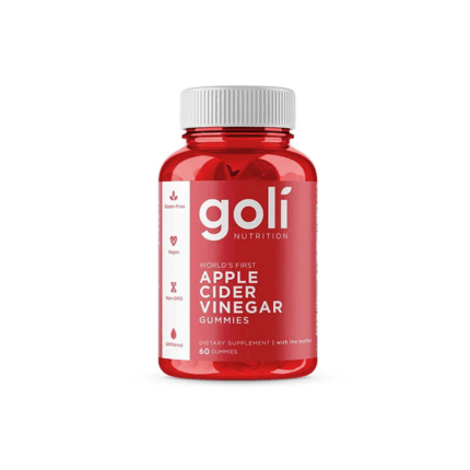 Goli Nutrition Apple Cider Vinegar Gummies 60 Gummies