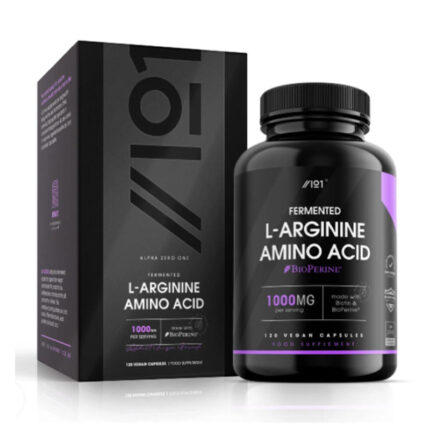 Alpha01 L Arginine With Amino Acid 1000mg 120 Capsules