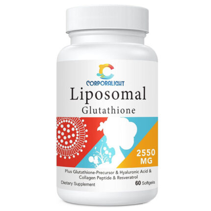Corporalight Liposomal Glutathione 2550 mg 60 softgels