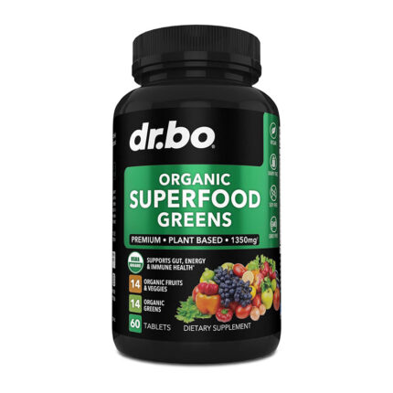 Dr.bo Organic Superfood Greens 60 Capsules