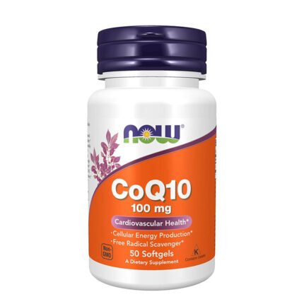 NOW Foods CoQ10 100mg 50 Softgels