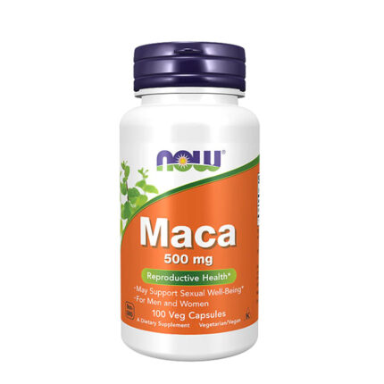 Now Maca 500 mg 100 Capsules