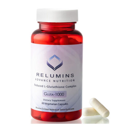 Relumins Advance Nutrition Gluta 1000 – Reduced L-Glutathione Complex 60 Capsules