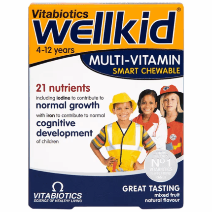 Vitabiotics Wellkid Multi-Vitamin Chewables 30 Tablets