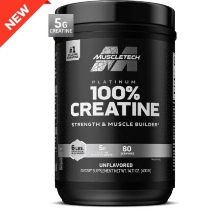 MuscleTech Platinum 100% Micronized Creatine Powder 400g