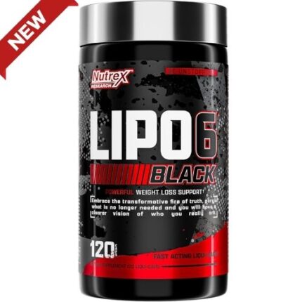 Lipo-6 Black, Fat Burner 120 Capsules