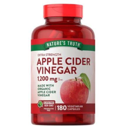 Nature’s Truth Apple Cider Vinegar 1200mg 180 Capsules