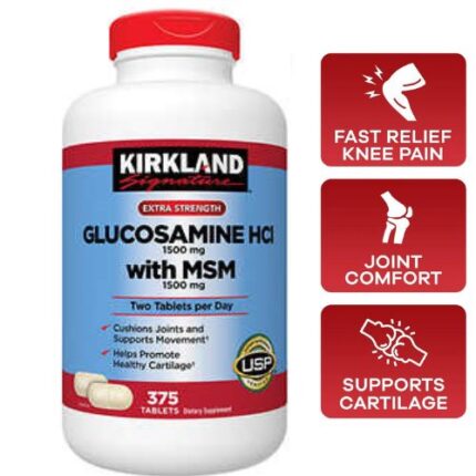 Kirkland Glucosamine with MSM 375 Tablets