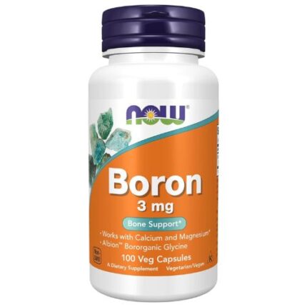 NOW Foods, Boron 3 mg 100 Veg Capsules
