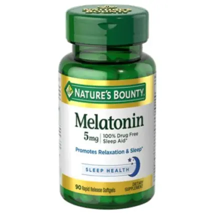 Nature’s Bounty Melatonin 5 mg 90 Tablets