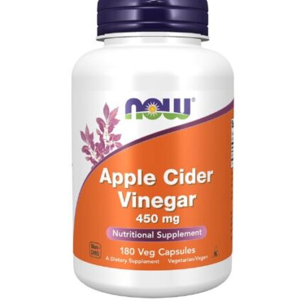NOW Foods, Apple Cider Vinegar 450 mg 180 Capsules