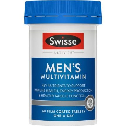 Swisse Men’s Ultivite Multivitamin 60 Tablets