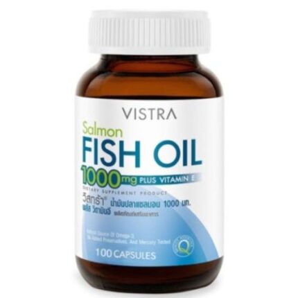 Vistra Salmon Fish Oil 1000mg Plus Vitamin E 100 Capsules