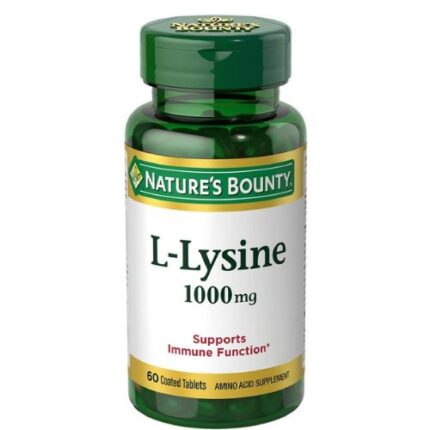 Nature’s Bounty, L-Lysine 1000 mg 60 Tablets