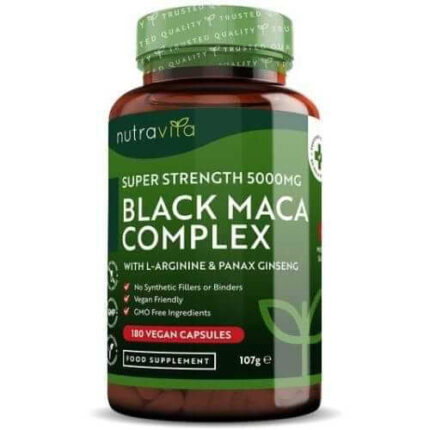 Nutravita, Black Maca Root Complex, 5000 mg, 180 Capsules
