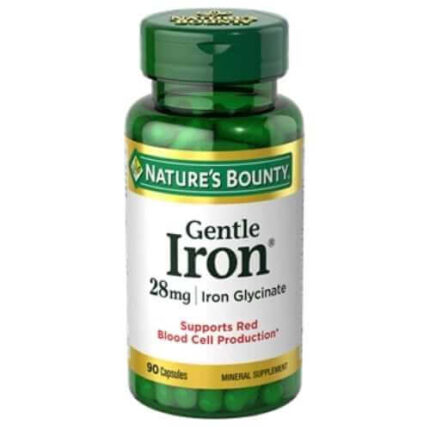 Nature’s Bounty Iron 28 mg, 100 Tablets