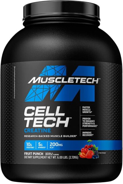 Muscle Tech Cell Tech Performance Series Fruit Punch 6 Lbs