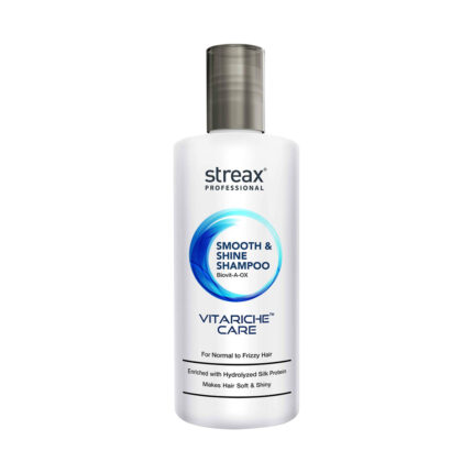 Streax Professional Vitariche Care Smooth & Shine Shampoo for Dry & Frizzy H 300mlair