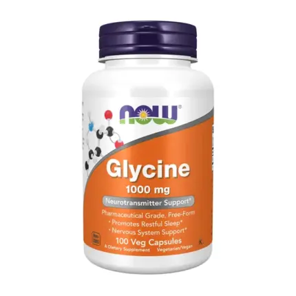 NOW Foods Glycine 1000 mg 100 Veg Capsuls