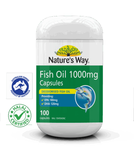 Nature’s Way Fish Oil 1000mg Capsules 100s