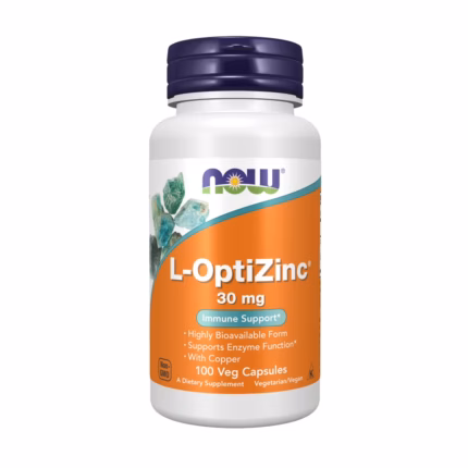 Zinc Capsule BD || NOW L-OptiZinc 30mg (100 Caps)
