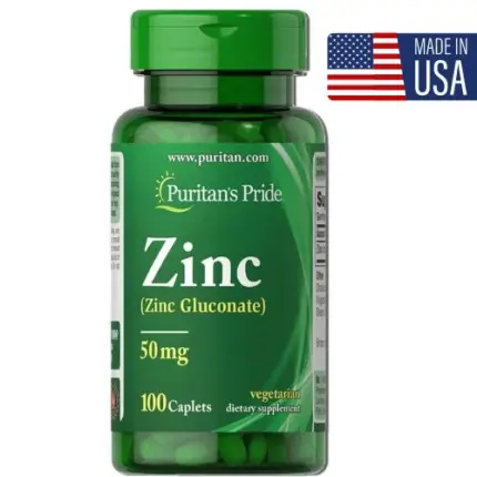 Puritan s Pride Zinc 50 mg 100 Tablets