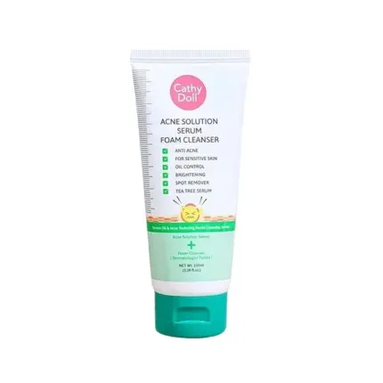Cathy Doll Acne Solution Serum Foam Cleanser 100ml