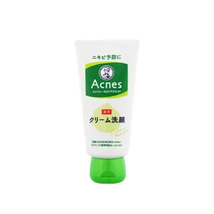 Rohto Acnes Cream Face Wash 130g