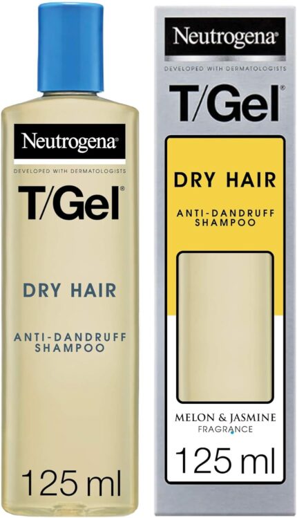 Neutrogena T Gel Anti-Dandruff Shampoo for Dry Hair 125ml