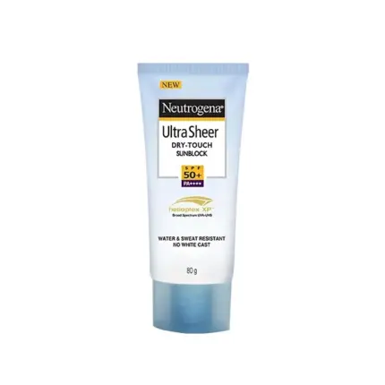 Neutrogena Ultra Sheer Dry-Touch Sunblock SPF 50+ 80g