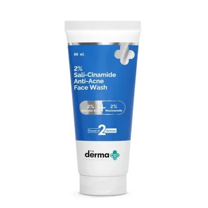 The Derma Co 2% Sali Cinamide Face Wash 80ml
