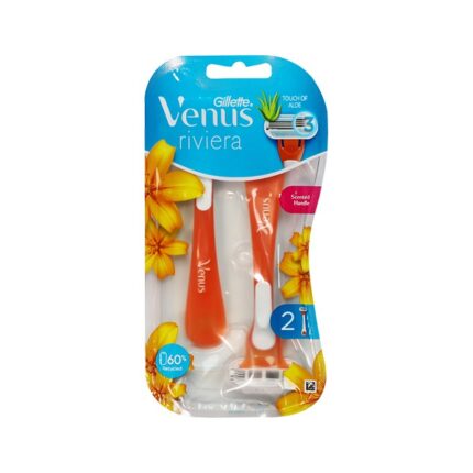 Gillette Venus Riviera Women's Disposable Razor-2pcs