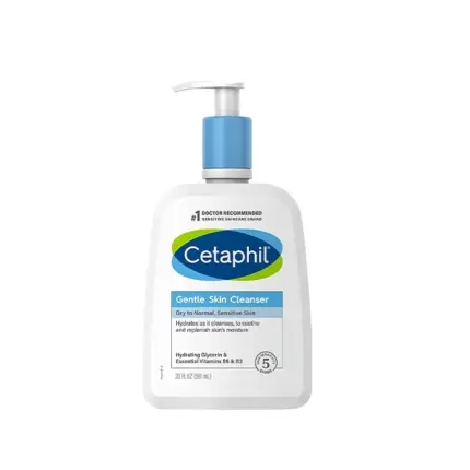 Cetaphil Gentle Skin Cleanser Dry to Normal Sensitive Skin 591ml