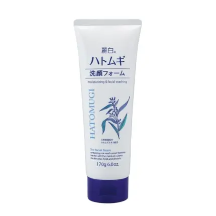 Hatomugi Moisturizing And Facial Washing Foam 170g