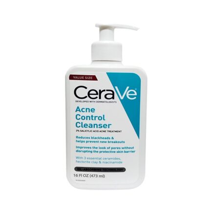 Cerave Acne Control Cleanser 473ml (USA)