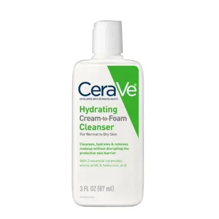Cerave Hydrating Cream to Foam Cleanser 87ml