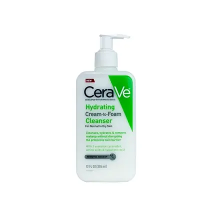 CeraVe Hydrating Cream To Foam Cleanser 355ml