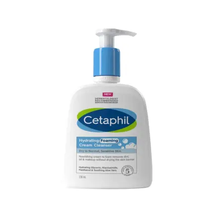Cetaphil Hydrating Foaming Cream Cleanser 236ml