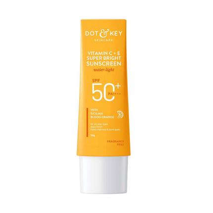 Dot & Key Vitamin C + E Sunscreen, SPF 50+ PA++++ 50ml