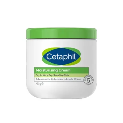 Cetaphil Moisturising Cream For Very Dry To Dry Sensitive Skin 450g