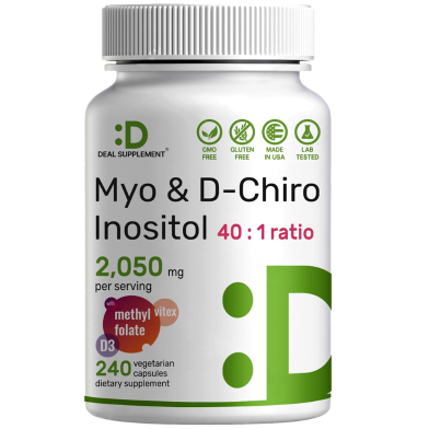 Hormonal balance support BD || Deal Supplement Myo-Inositol & D-Chiro Inositol
