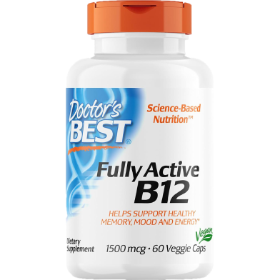 UK vitamin tablet BD || Doctor's Best Fully Active Vitamin B12