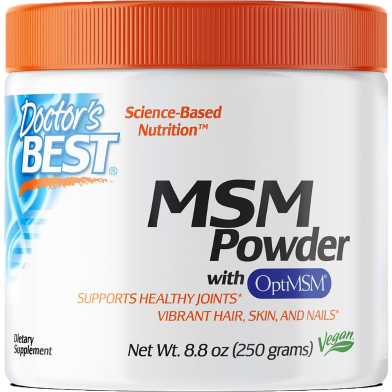 Organic MSM powder || Doctor’s Best MSM Powder with OptiMSM