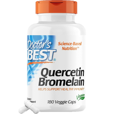 authentic supplement store BD || Doctor's Best Quercetin Bromelain